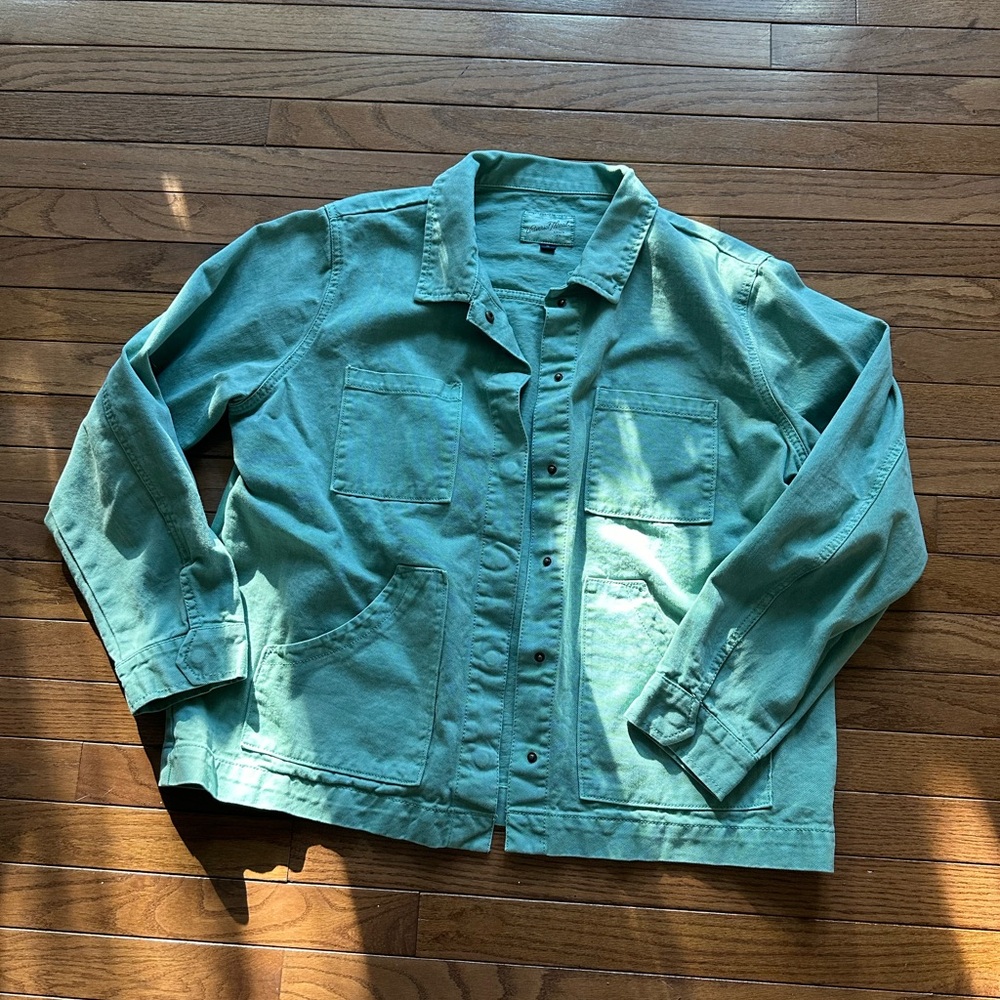 Universal Thread Mint Green Jean Jacket - image 1